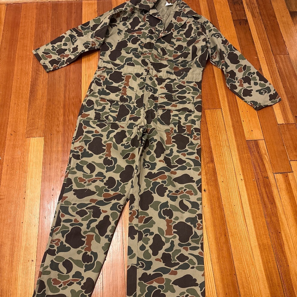 Camo jumpsuit